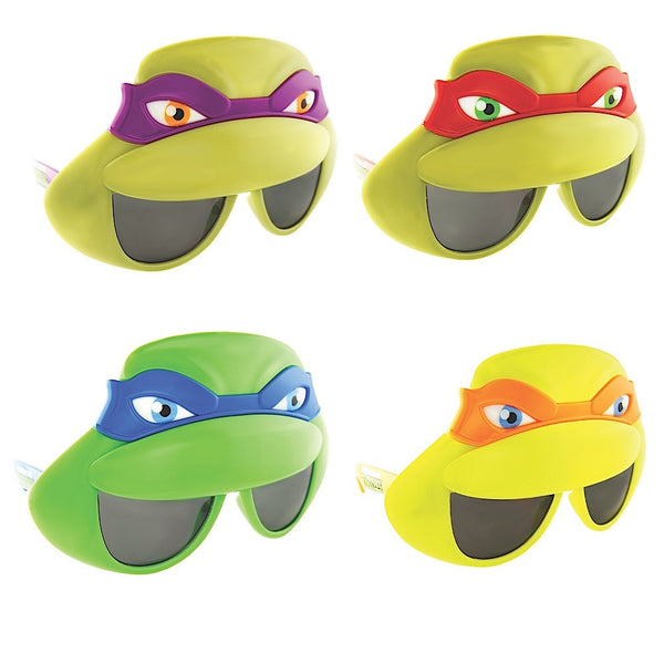 4 Ninja Turtle Face Combo Sun-Staches